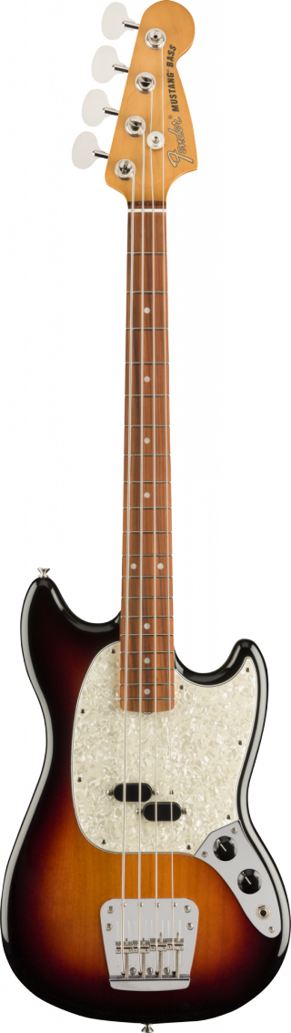Fender Vintera '60s Mustang Bass Pau Ferro Fingerboard 3-Color Sunburst