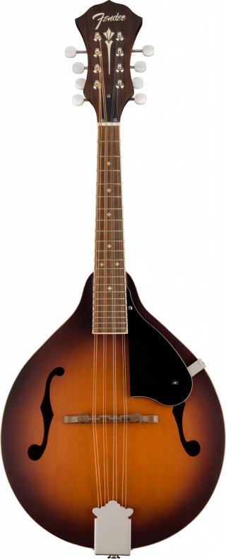 Fender PM-180E Mandolin Walnut Fingerboard Aged Cognac Burst