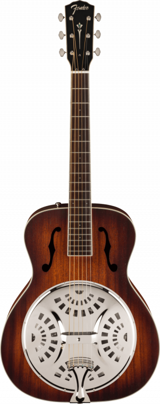 Fender PR-180E Resonator Walnut Fingerboard Aged Cognac Burst