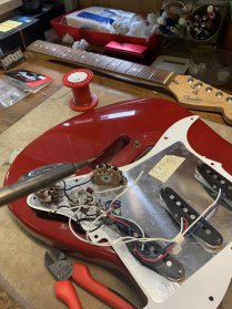 Restauration Guitare Electrique Fender Stratocaster