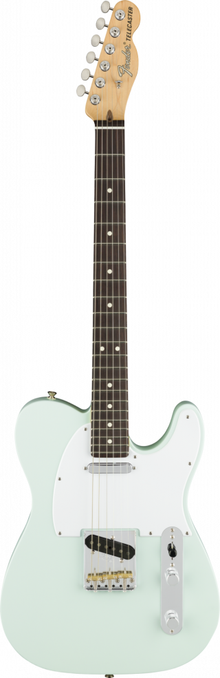 Fender American Performer Telecaster Rosewood Fingerboard Satin Sonic Blue