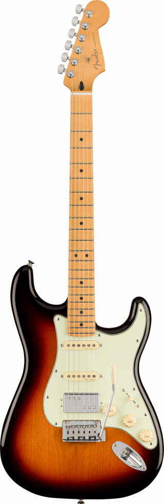 Fender Player Plus Stratocaster HSS Maple Fingerboard 3-Color Sunburst