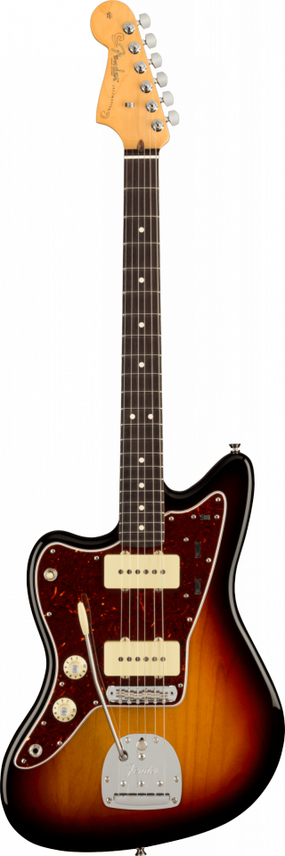 Fender American Professional II Jazzmaster Left-Hand Rosewood Fingerboard 3-Color Sunburst