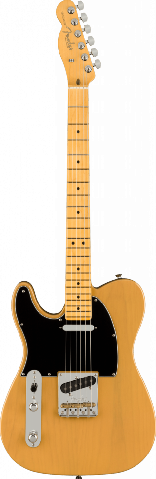 Fender American Professional II Telecaster Maple Fingerboard Butterscotch Blonde Left-Hand Limited