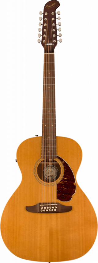 Fender Villager 12-String Walnut Fingerboard Tortoiseshell Pickguard Aged Natural