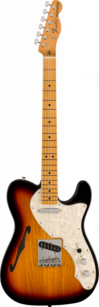 Fender Vintera II '60s Telecaster Thinline Maple Fingerboard 3-Color Sunburst
