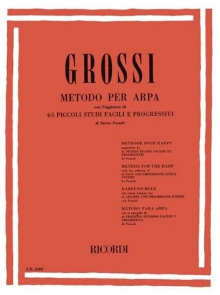 Ricordi Méthode pour Harpe
