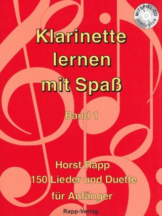 Rapp Verlag Klarinette lernen mit Spass Band 1
