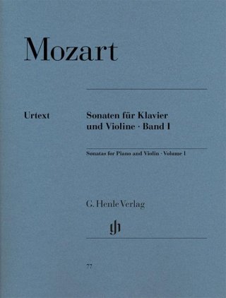 Urtext Sonaten für Klavier und Violine band I