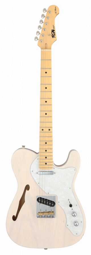 FGN (Fujigen) Neo Classic TE100, SS FGN Pickups, F-Loch, White Blonde