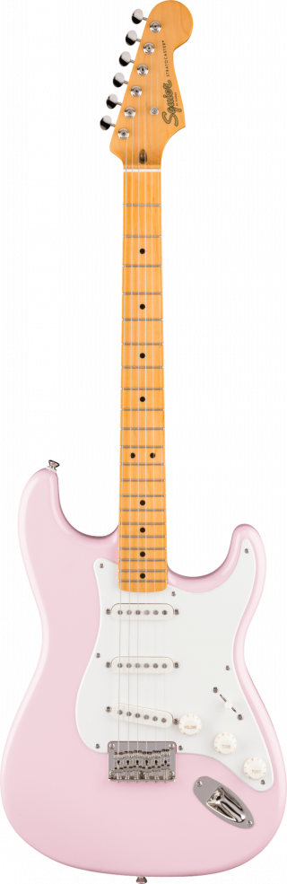 Squier Classic Vibe '50s Stratocaster HT Maple Fingerboard Shell Pink