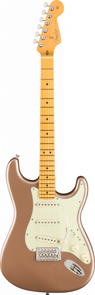 Fender American Professional Classic Stratocaster Maple Fingerboard Faded Firemist Gold