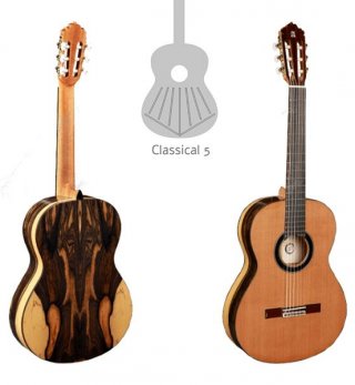 Alhambra 6 White Ebony