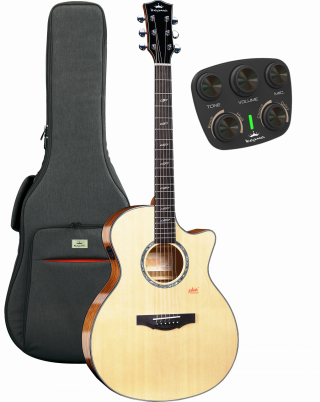 Kepma Guitars F2SE Grand Auditorium Natural
